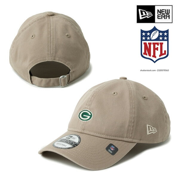 【3/25まで★3000円以上で300円OFFクーポン】ニューエラ NFL キャップ 9TWENTY NFL Mini Logo グリーンベイ・パッカーズ アッシュブラウン(14745096) NEWERA 日本正規品【s1】