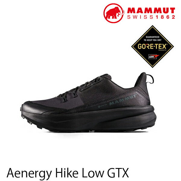 Rakuten - マムート シューズ 　エナジー ハイク ロー ゴアテックス GORE TEX　Aenergy Hike Low GTX Men MAMMUT BLACK 3030-05231 日本正規品【s1】