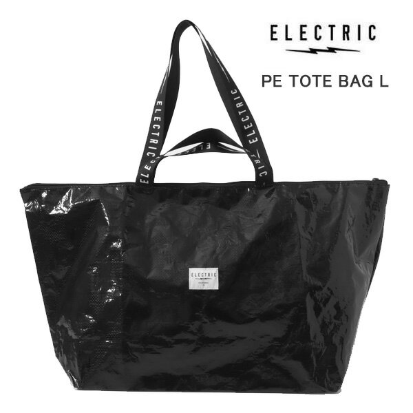 Rakuten - エレクトリック PE TOTE BAG L ブラック / トートバッグ 2way ELECTRIC (EA115)【s1】