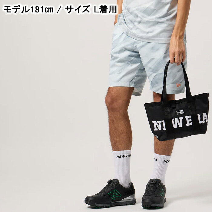 ニューエラ ゴルフ ハーフパンツ ショートパンツ カットグラス ホワイト ( 14859953 ) 日本正規品 newera ゴルフウェア【s7】