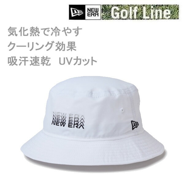 Rakuten - 【6/10まで★3000円以上で300円OFFクーポン】ニューエラ ゴルフ バケット01 BELL OASIS & Uchimizu ホワイト ( 14747191 ) newera バケットハット 正規品【K1】【N1】【s1】