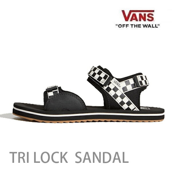 バンズ サンダル VANS Tri-Lock　BLACK/MARSHMALLOW (VN000EJY1KP) VANS ヴァンズ サーフサンダル メンズ・レディース【s1】