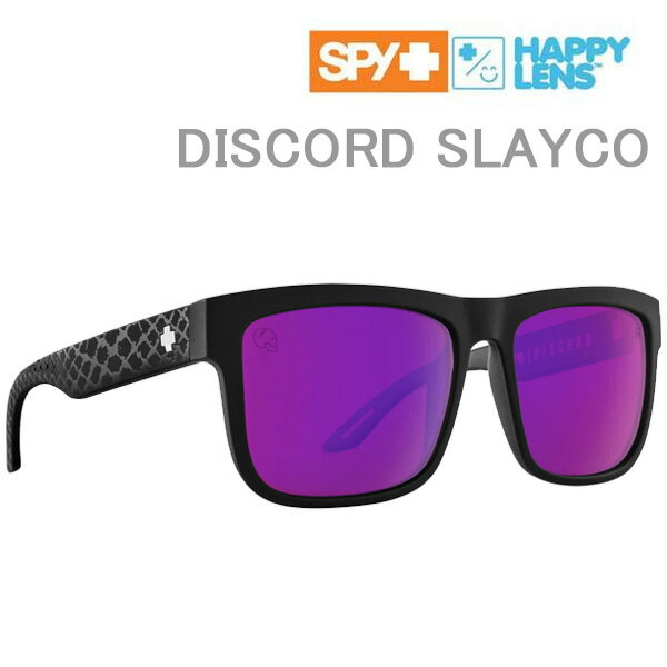 Rakuten - 【6/10まで★3000円以上で300円OFFクーポン】spy サングラス DISCORD SLAYCO Matte Black / Happy Bronze Purple Spectra (1800000000053) スパイ サングラス【C1】【s1】