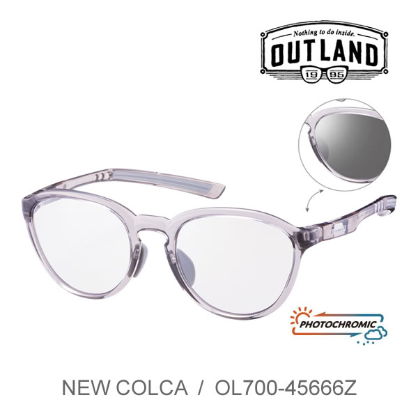 Rakuten - 今だけおまけ付・OUTLAND 調光サングラス OL700-4566Z LGR / COLCA クリアライトウォームグレイ / 調光クリアtoスモーク アウトランド 山本光学 ゴルフ 釣り【C1】【K1】【s1】