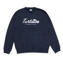 【マラソン期間★3000円以上で300円OFFクーポン】TURTOISE タータス / クルーネック トレーナー スウェット / GROUND CREW - NAVY / 20FW【w13】【s3】