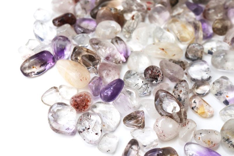 さざれ スーパーセブン オリジナルパッケージ付 約100gパック 能力開花 浄化 天然石 (セール対象外)