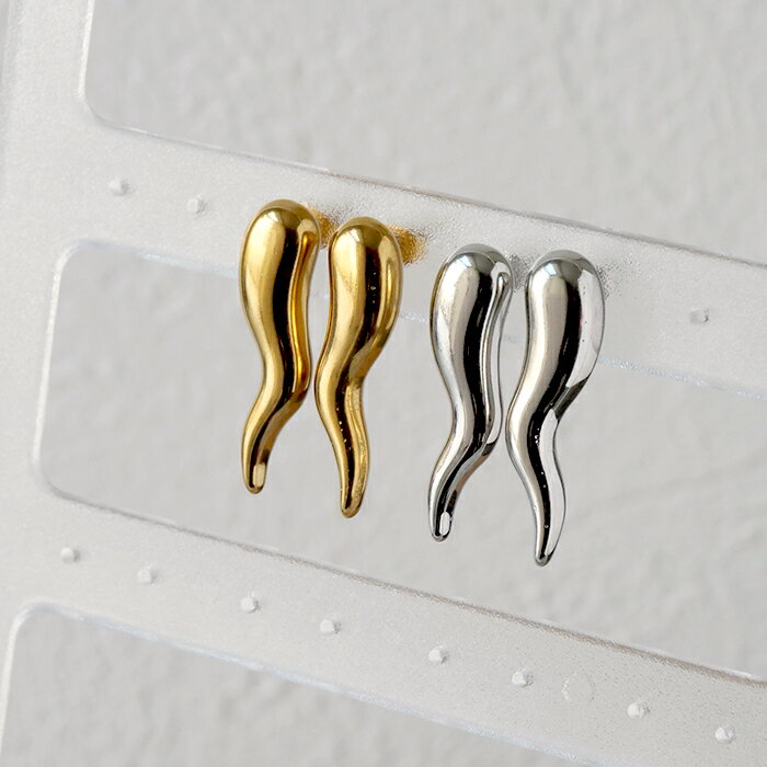 樂天商城 - 【15%オフクーポン マラソン】 金属アレルギー対応 ステンレス ピアス 154. ロングドロップ ピアス スタッド 【メール便送料無料】