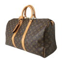 【中古】 LOUIS VUITTON/ルイ・ヴィトン キーポル45 ボストンバッグ モノグラム M41428 FS Bランク