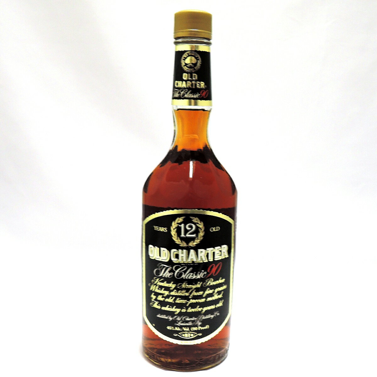 【中古】 古酒 ウイスキー バーボン オールド チャーター クラシック 90 750ml 45% FS 箱なし