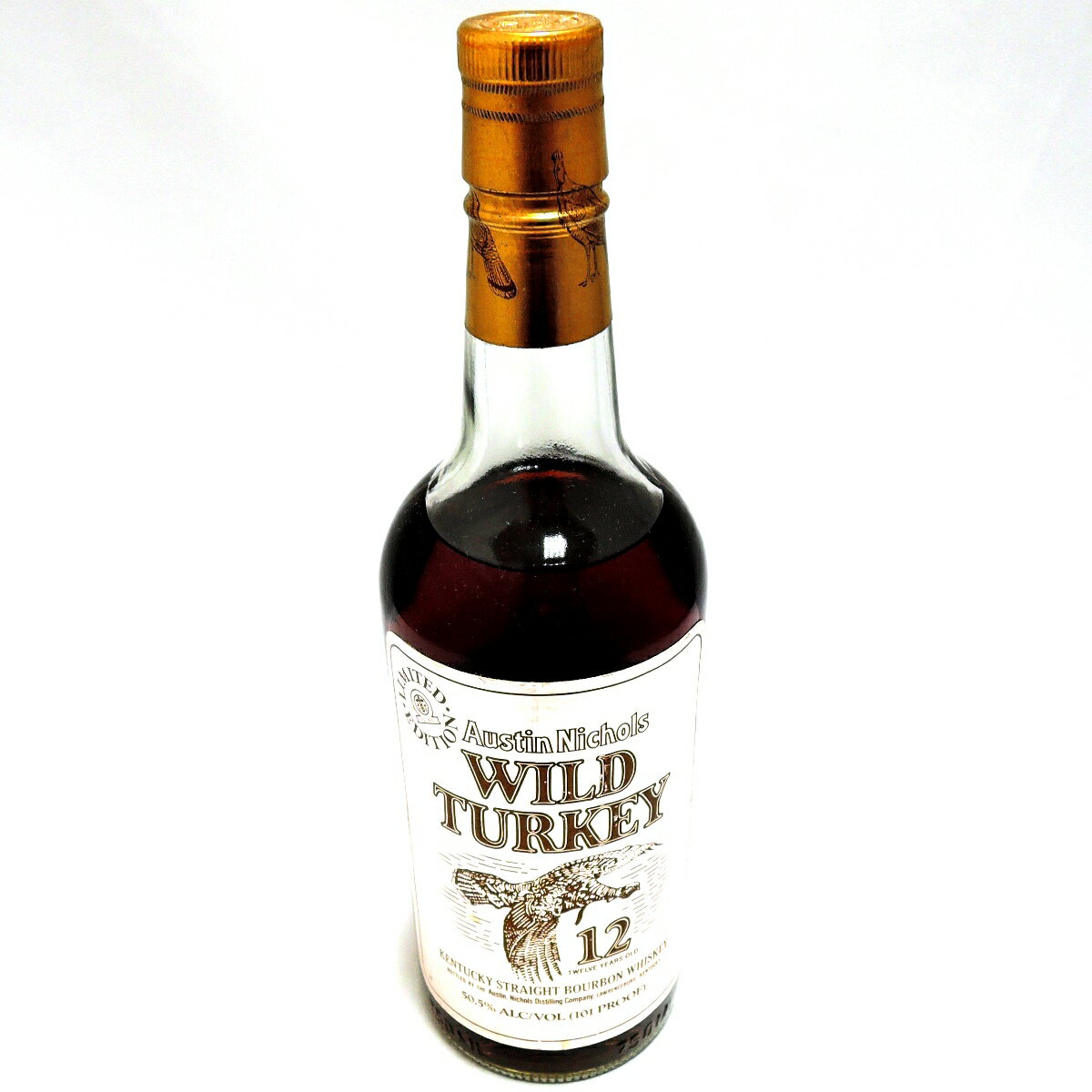 【中古】 古酒 ウイスキー バーボン WILD TURKEY LIMITED EDITION ワイルドターキー リミテッドエディション 12年 750ml 50.5% FS 箱なし