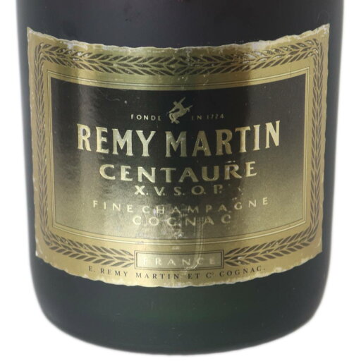 【中古】 古酒 ブランデー コニャック REMY MARTIN CENTAURE XVSOP レミーマルタン セントーXVSOP 特級 従価 700ml アルコール度数40% NT 箱なし
