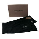 【中古】 LOUIS VUITTON ルイヴィトン Pantalon M パンタロン レディース ロングパンツ 長ズボン ウール100% ブラック NT Aラン...