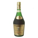 【中古】 古酒 ブランデー コニャック BARNETT FILS バーネット フィルス スリースター 特級 従価 700ml 40% NT 箱なし