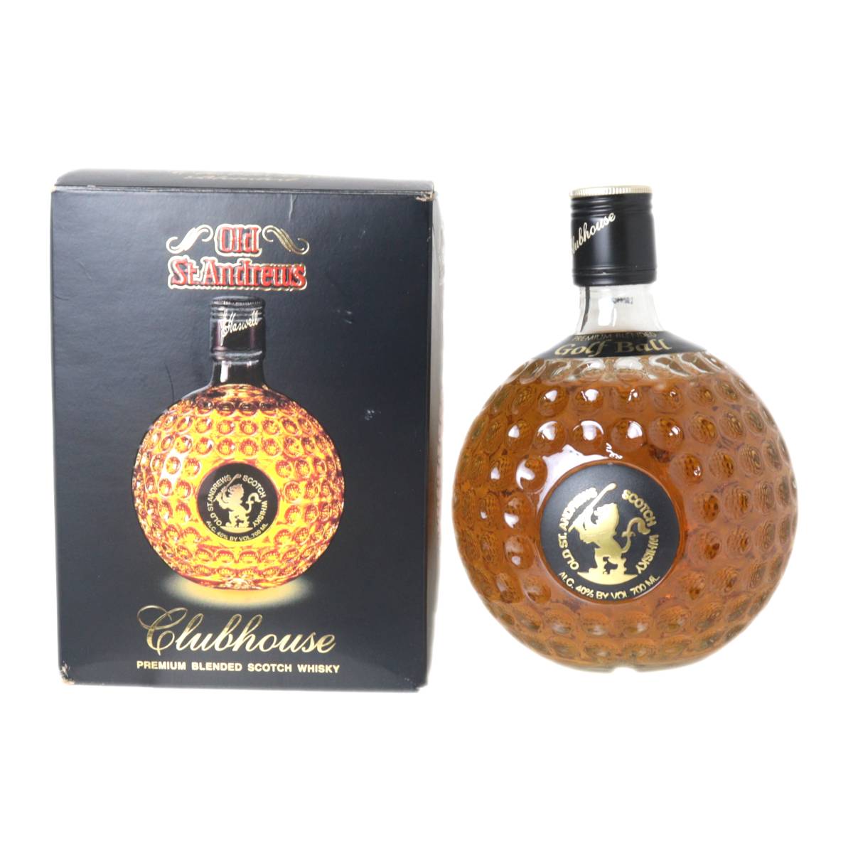 【中古】 古酒 ブレンデッド スコッチウイスキー Old St.Andrews オールドセントアンドリュース ゴルフボール 700ml アルコール度数45％ NT 箱あり