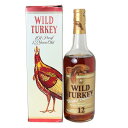 【中古】 古酒 ヴィンテージ バーボン WILD TURKEY ワイルドターキー12年 ビヨンドデュプリケーション 旧ボトル 旧ラベル 750ml アルコール度数50.5% NT 箱あり