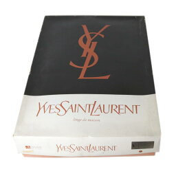 【中古】 イヴ・サンローランYSL ボアシーツ 140×240(cm) バイル:アクリル100% 基布:ポリエステル50%、アクリル50% ブラウン NT 美品 Aランク