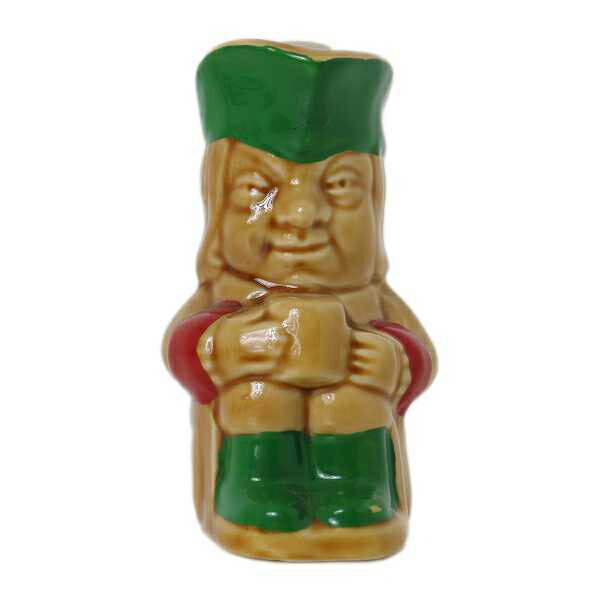 【中古】 ヴィンテージ Clan Tartan Scotch Whisky 陶器ボトル ミニボトル 空ボトル 置物 椅子に腰かけ..