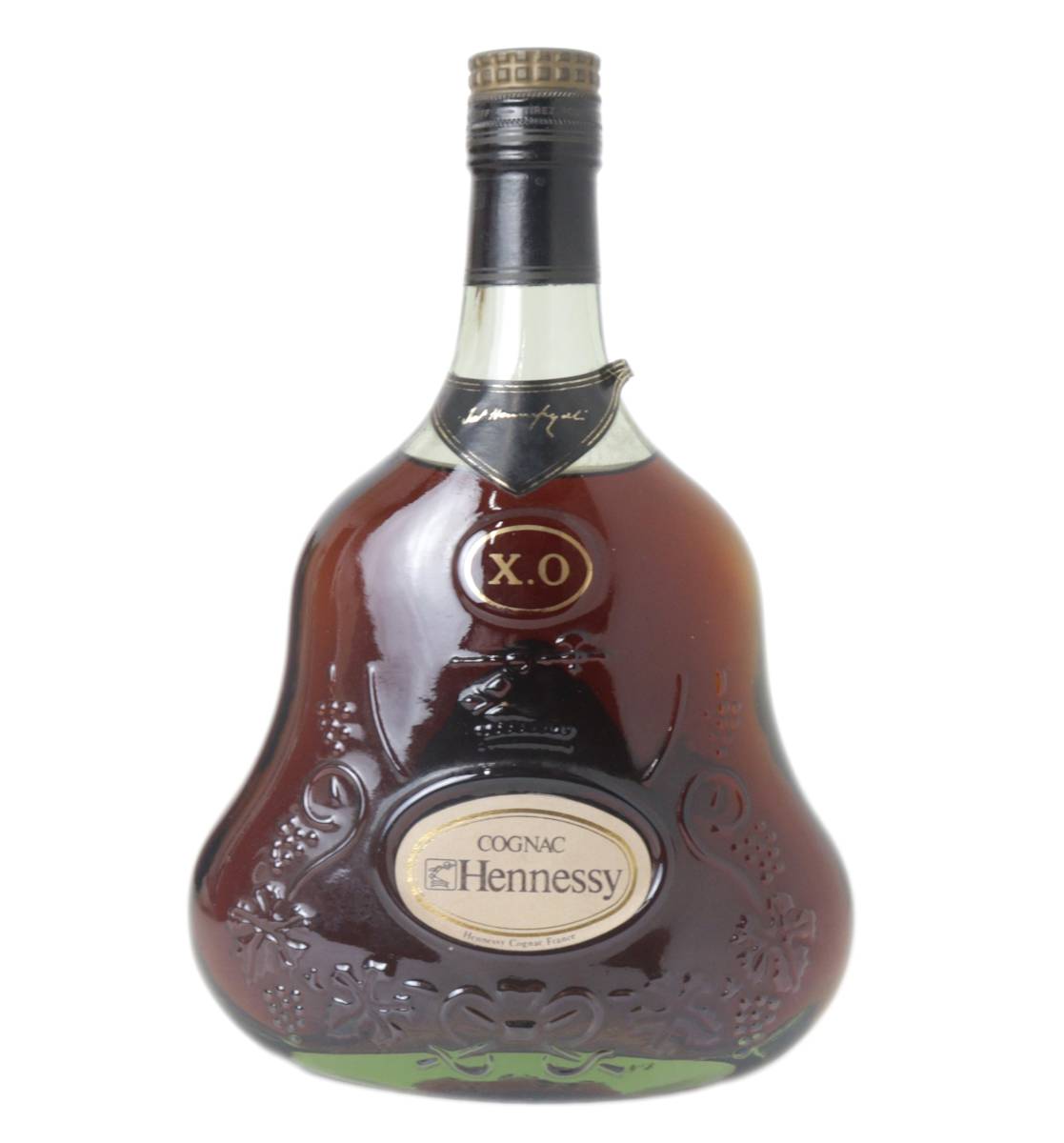 【中古】 古酒 ブランデー コニャック Hennessy XO ヘネシーXO 金キャップ グリーンボトル 700ml アルコール度数40％ NT 箱なし