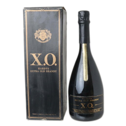 【中古】 古酒 オーストラリアブランデー A. HARDY HARDY XO EXTRA OLD ハーディー エクストラオールド 750ml 37.5% NT 箱あり