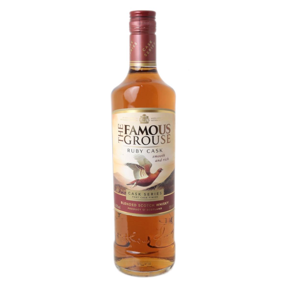 【中古】 古酒 ブレンデッド スコッチウイスキー THE FAMOUS GROUS RUBY CASK ザ・フェイマスグラウス 700ml 40% NT 箱なし