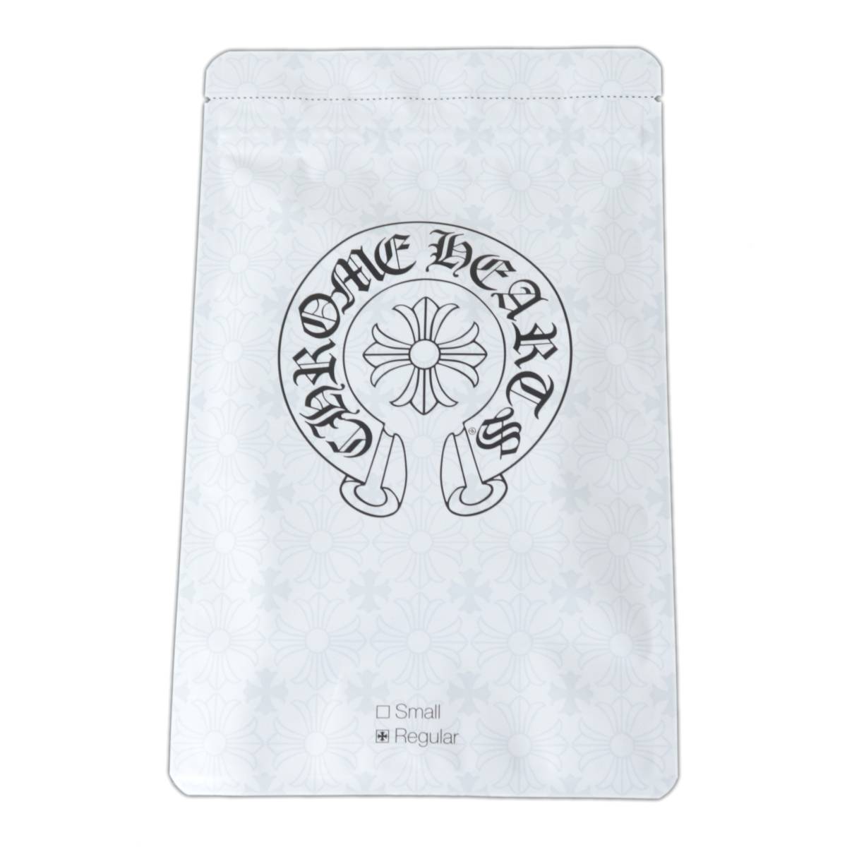 【中古】 未開封品 新古品 CHROME HEARTS クロムハーツ ファッションマスク MASK MLT LOGO 20AW ホワイト レギュラーサイズ NT Nランク