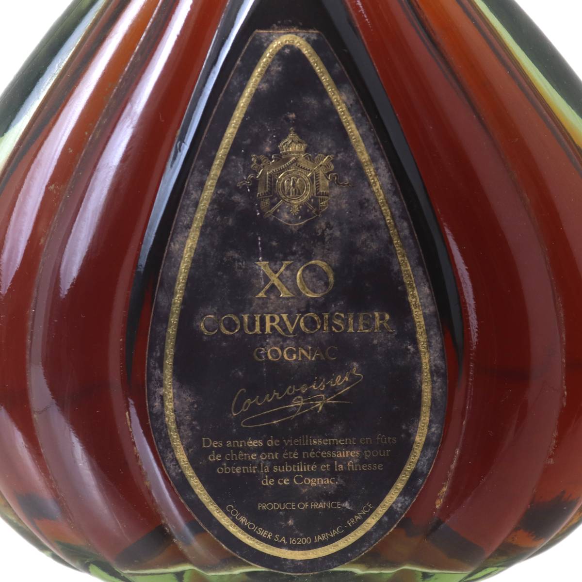 【中古】 古酒 ブランデー コニャック COURVOISIER XO クルボアジェ XO 700ml 40％ NT 箱なし