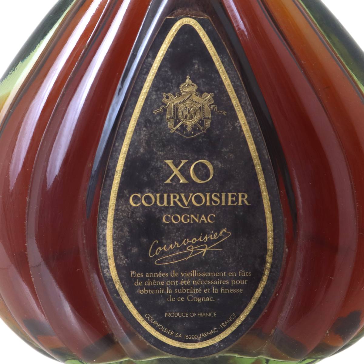 【中古】 古酒 ブランデー コニャック COURVOISIER XO クルボアジェ XO 700ml 40％ NT 箱なし
