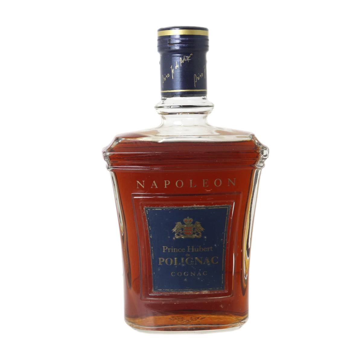 【中古】 古酒 ブランデー コニャック Prince Hubert de POLIGNAC NAPOLEON ポリニャク プリンスベール ナポレオン 700ml 40％ NT 箱なし