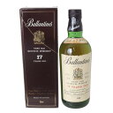 【中古】 古酒 ブレンデッド スコッチウイスキー Ballantines バランタイン 17年 750ml 43% NT 箱あり