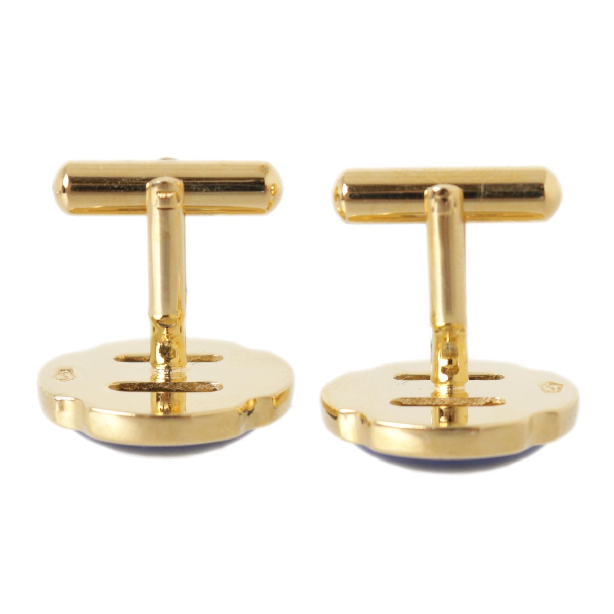 【中古】 SWANK×Royal Copenhagen 帆船 カフス&タイピン コペンハーゲンポーセリン×金属 NT 美品 ABランク