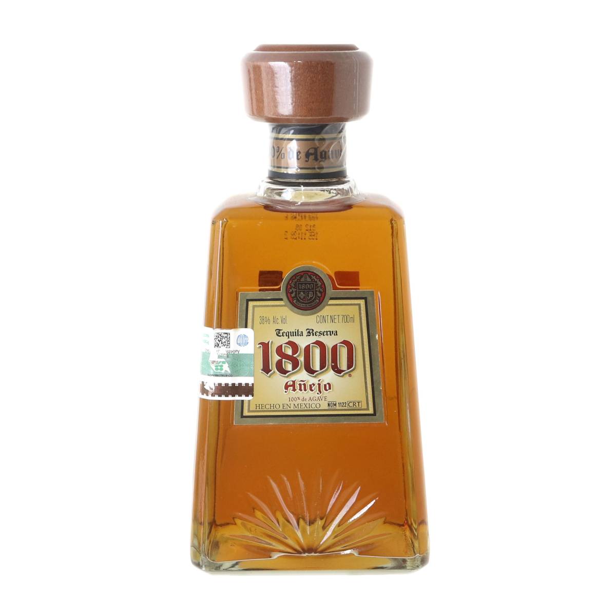 【中古】 古酒 テキーラ クエルボ 1800 アネホ CUERVO 1800 ANEJO 700ml アルコール度数38％ NT 箱なし