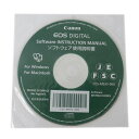 【中古】 Canon キヤノン EOS DIGITAL Software INSTRUCTION MANUAL ソフトウェア使用説明書 CCS-M035-000...