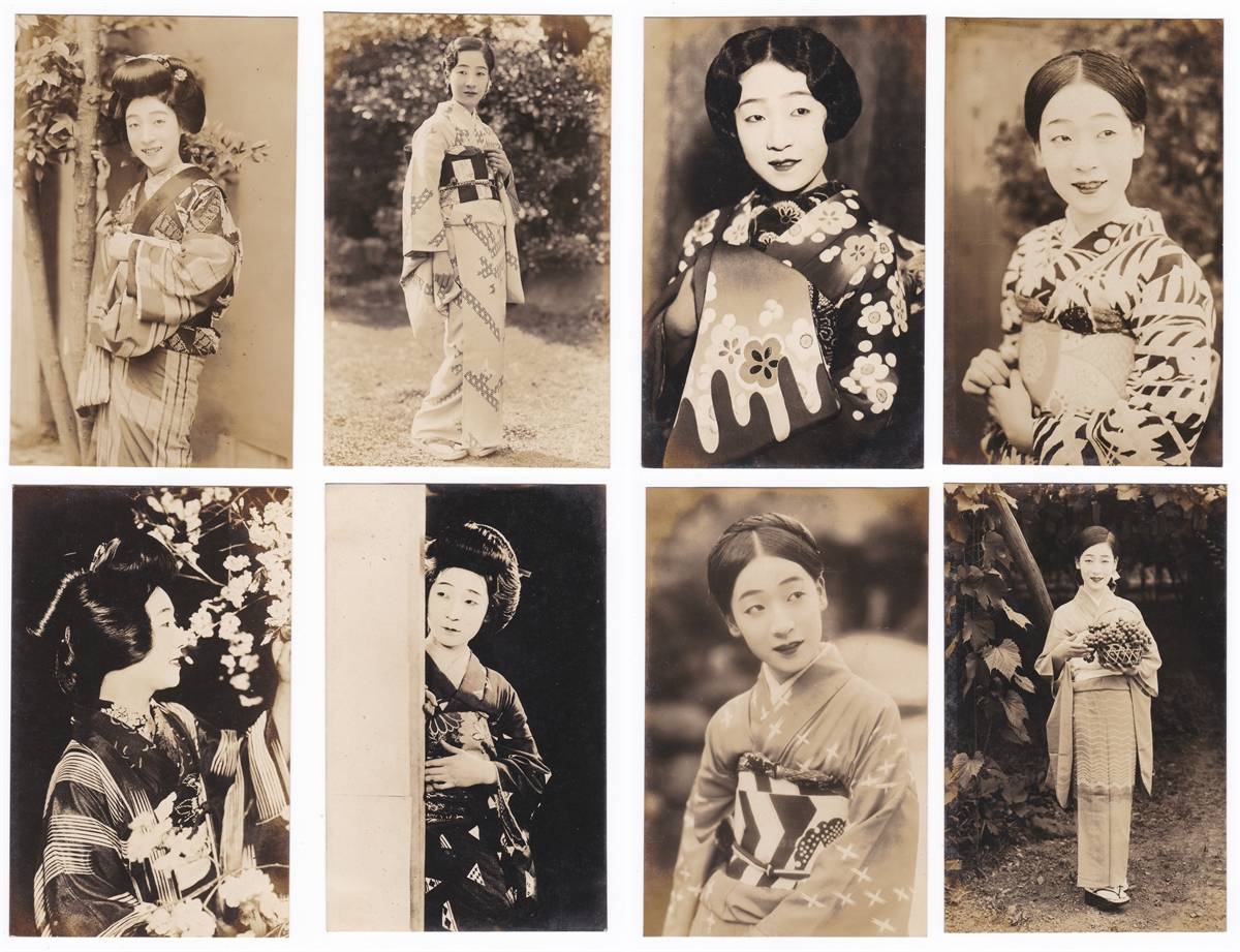 Rakuten - 【中古】 千早晶子 プロマイド スチール写真 8枚セット 戦前 戦中 戦後 大正 昭和 レトロ 映画 女優 NT Cランク