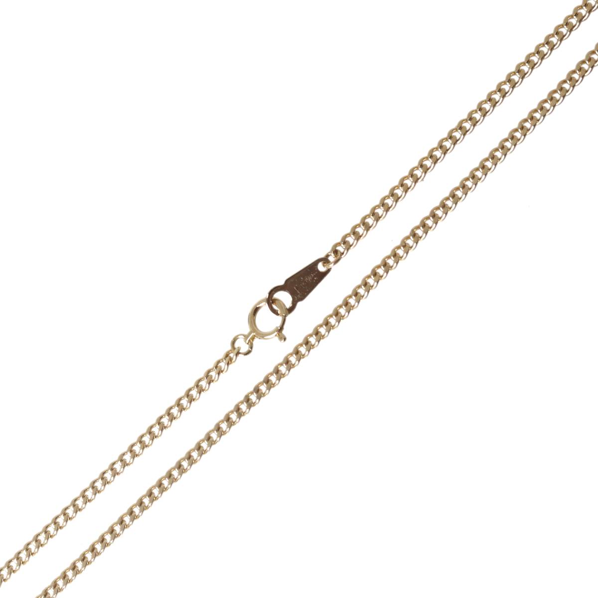 Rakuten - 【中古】 喜平ネックレス 2面シングル チェーンネックレス K18 18金 YG イエローゴールド 造幣局検定マーク 首周り約50cm 重量約10.0g NT 磨き仕上げ品 Sランク