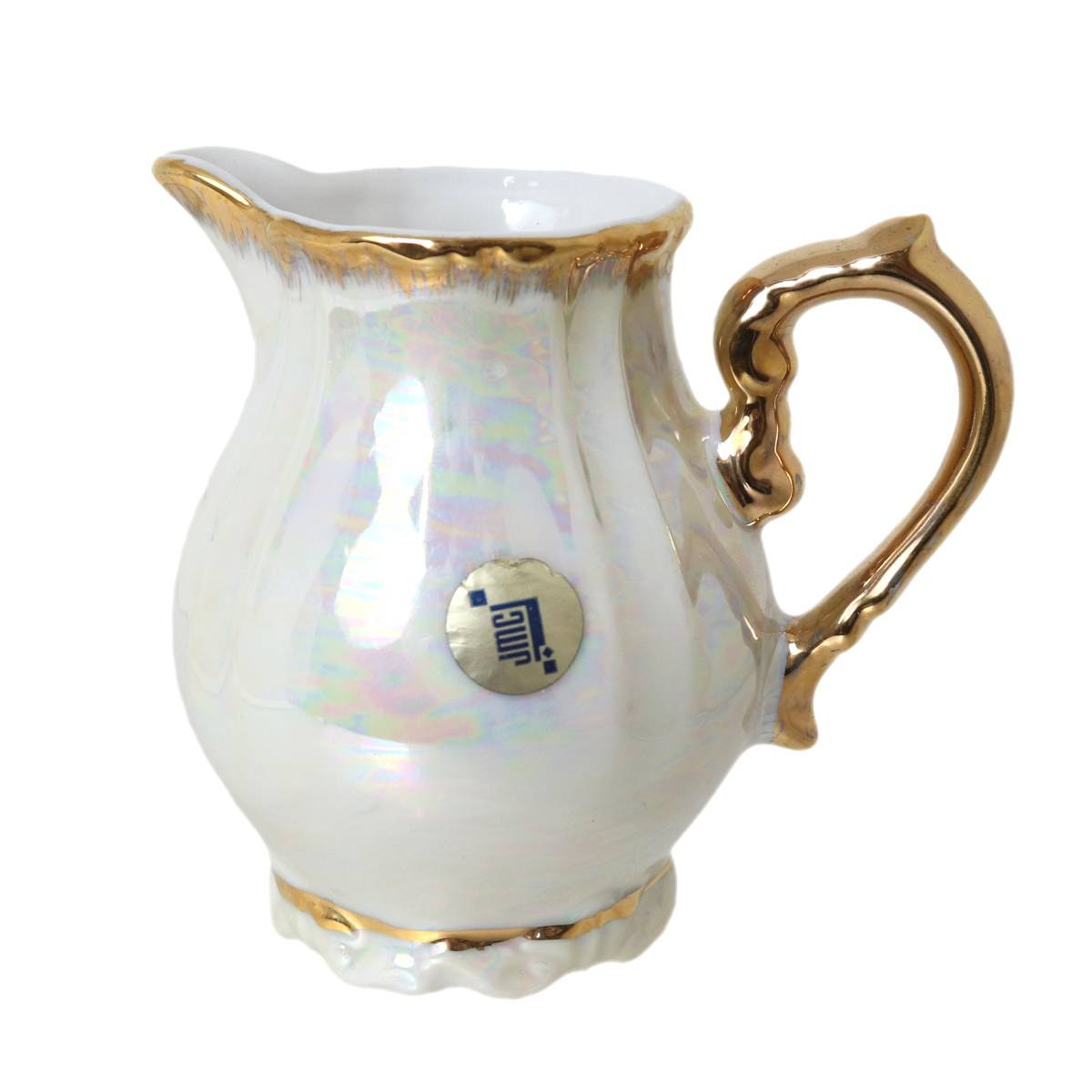 Rakuten - 【中古】 Edel PORZELLAN エデル・ポーセリン ミルクポット クリーマー 胴径6×胴高8.5(cm) NT 美品 ABランク