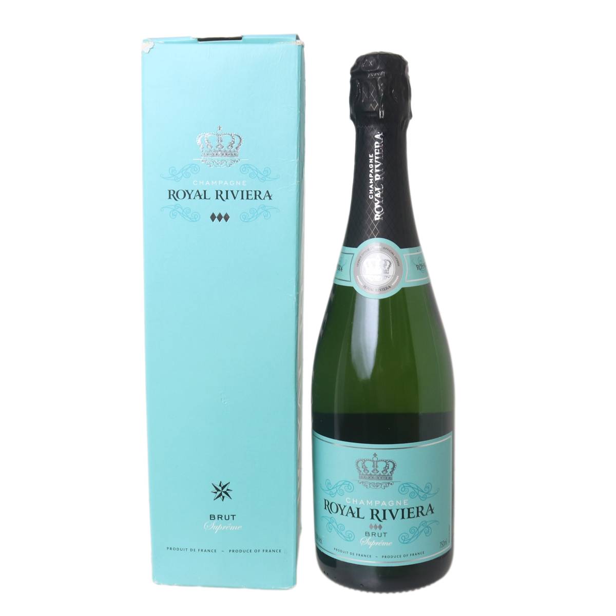 【中古】 古酒 シャンパン ROYAL RIVIERA ロイヤルリビエラ 750ml アルコール度数12.5％ NT 箱あり