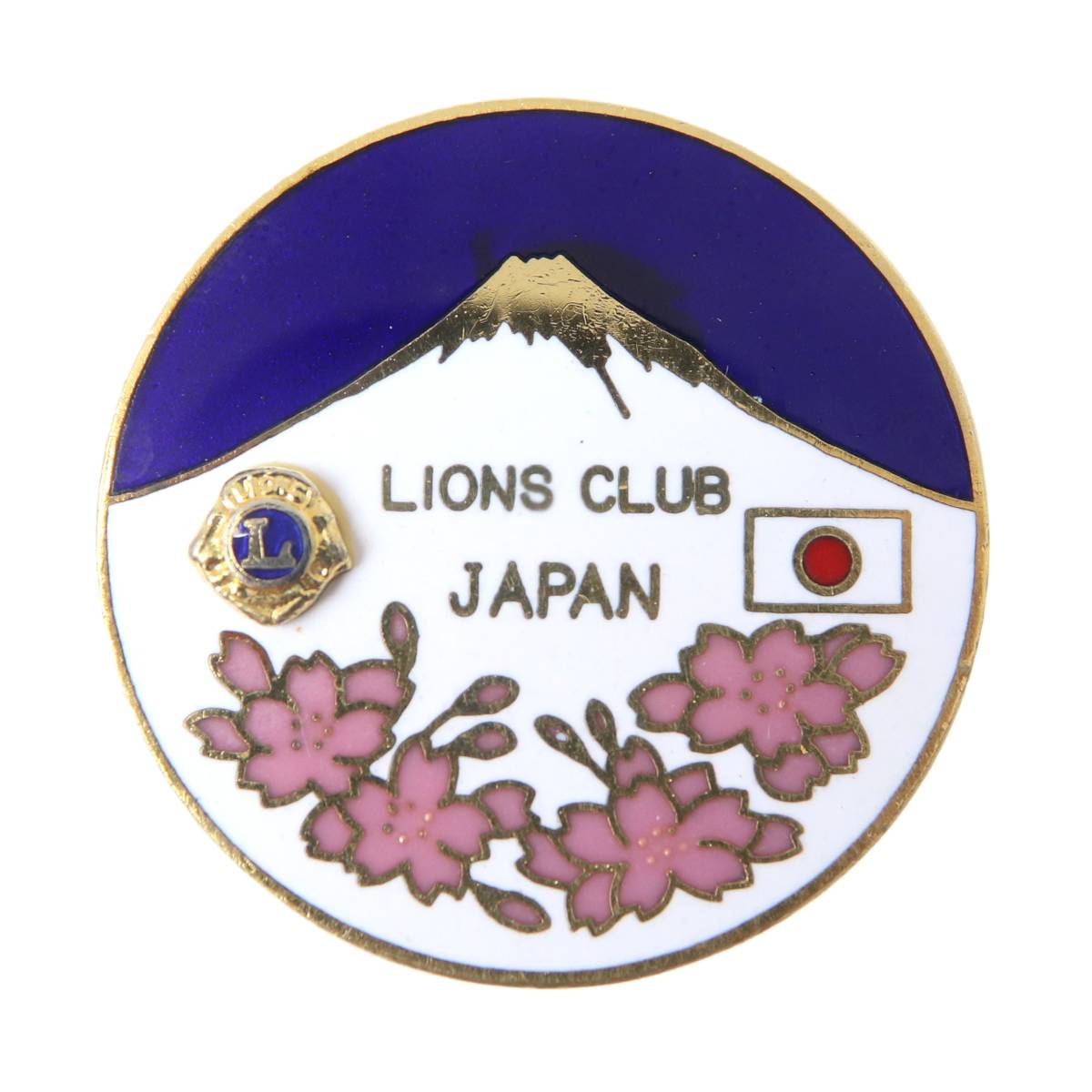 ����š� LIONS CLUB �饤���󥺥���� �Хå� ���� �ٻλ� �� ľ��32mm NT B���
