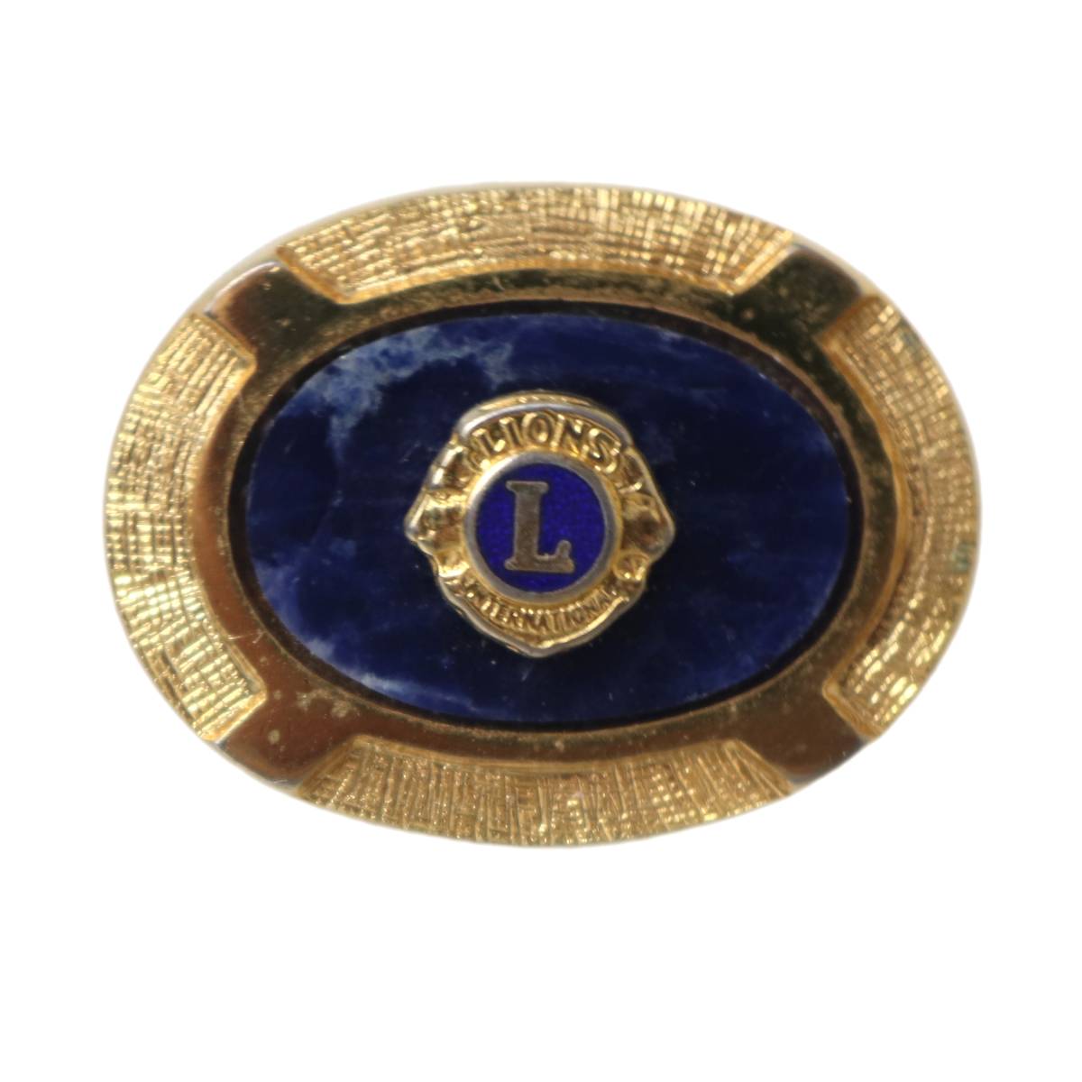 【中古】 LIONS CLUB ライオンズクラブ カフス 20.9×15.9(mm) NT Bランク