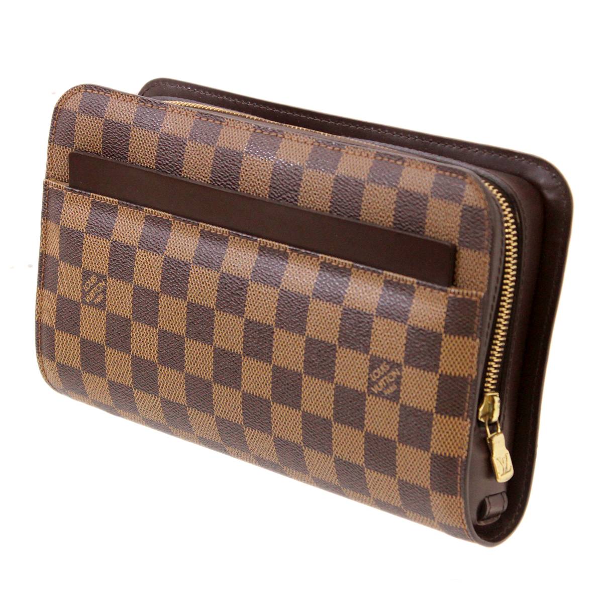 【中古】 LOUIS VUITTON/ルイヴィトン ダミエ サンルイ セカンドバッグ N51993 FL0084 ES Bランク