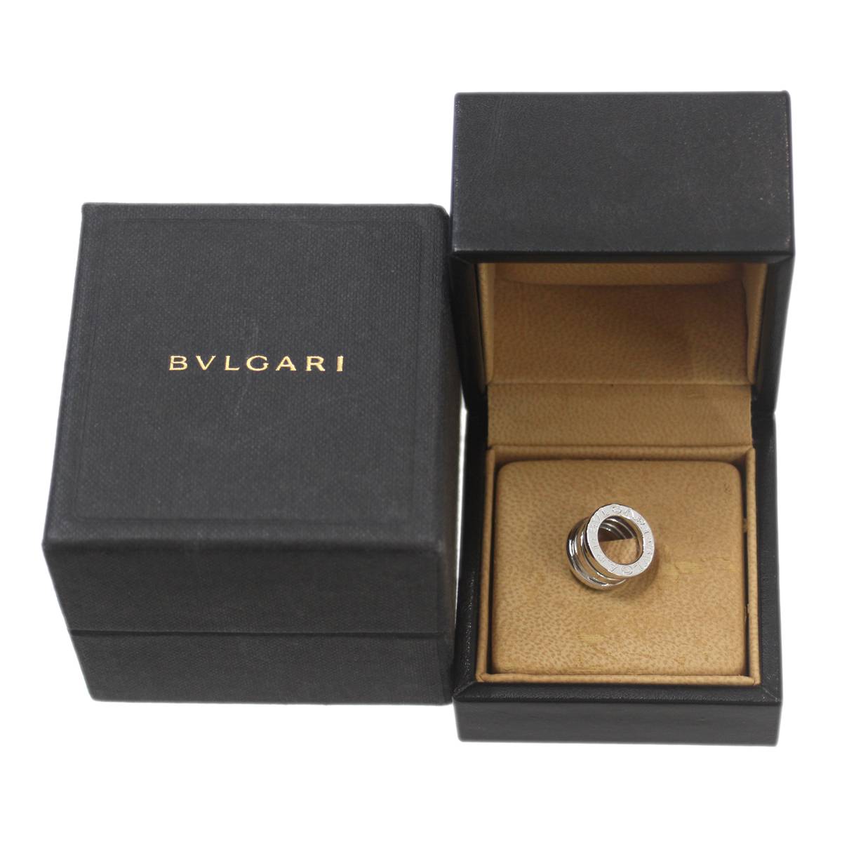 楽天ブランドショップ　リバース【中古】 BVLGARI/ブルガリ B-ZERO1 ビーゼロワン 3バンド リング ペンダントトップ K18 ホワイトゴールド（刻印750）ES 磨き仕上げ品 Aランク