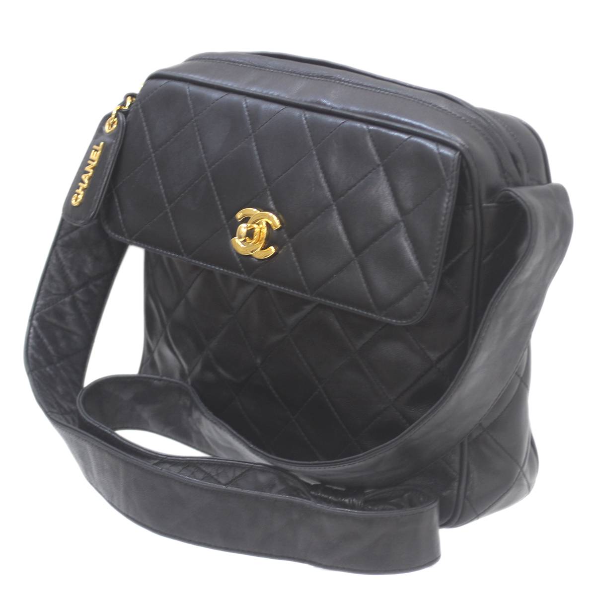 Rakuten - 【中古】 CHANEL/シャネル ヴィンテージ マトラッセ ショルダーバッグ 斜め掛け ES ランクB