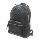 【中古】 GUCCI/グッチ インターロッキングG ソーホーバックパック リュックサックES Bランク