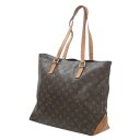 【ブランド名】LOUIS VUITTON/ルイヴィトン【商品名】カバメゾ トートバッグ【ライン】モノグラム【型番】M51151【製造番号】AR1000【機能性】外側：ファスナー開閉式内側：オープンポケット×1ファスナーポケット×1【サイズ】本体(底部測定)：W：約35×H:約32×D:約15.5(cm)バッグ縁からハンドルトップまでの垂直の長さ:約25cm※サイズはアナログメジャー(1mm目盛)実寸目視確認のため、多少の誤差はご容赦くださいませ。【詳細情報】外側：角スレ、スレ、ヤケ、ヌメ革雨シミ、線傷、シワなどあります。内側：底部にペン跡、汚れ、一部毛羽立ちなどありますが、その他ご使用に問題のある致命的なダメージや破損等見受けられません。状態良好です。この商品に関するお問合わせはリバースイトーヨーカドー川崎店 TEL/044-322-7480まで商品番号：ho230703txc01