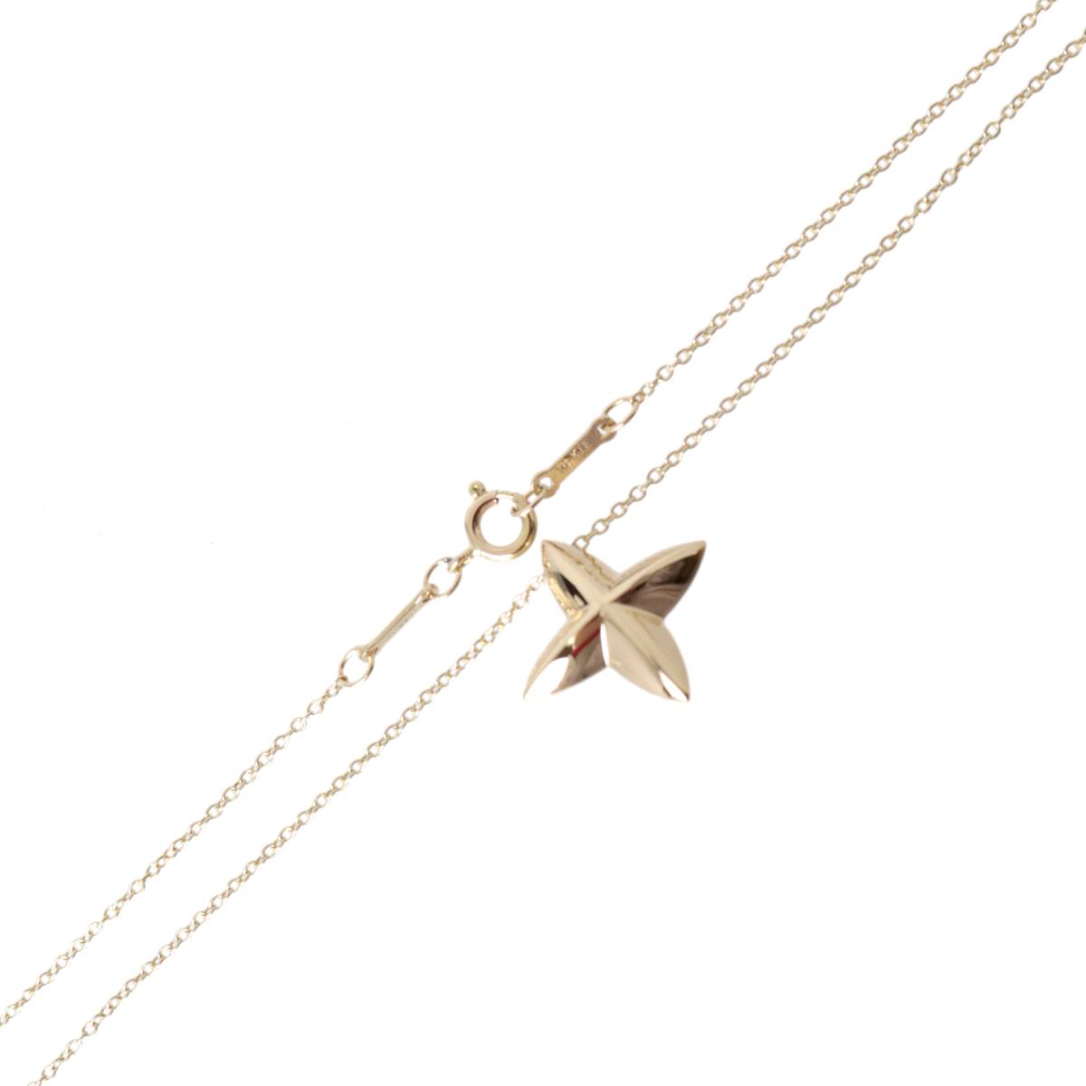 【中古】 Tiffany&Co./ティファニー K18/18金 エルサペレッティ シリウス スターネックレス 首周り60cm FS Aランクのサムネイル