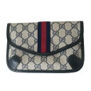 【中古】 GUCCI/グッチ オールドグッチ シェリーライン ポーチ FS Bランク