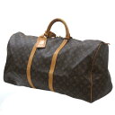 【中古】 LOUIS VUITTON/ルイヴィトン キーポル60 ボストンバッグ モノグラム モノグラム M41412 8907 ポワニエ、ネームタグ IS B...