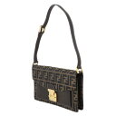 【中古】 FENDI/フェンディ 肩掛ショルダーバッグ ズッカ IS Bランク