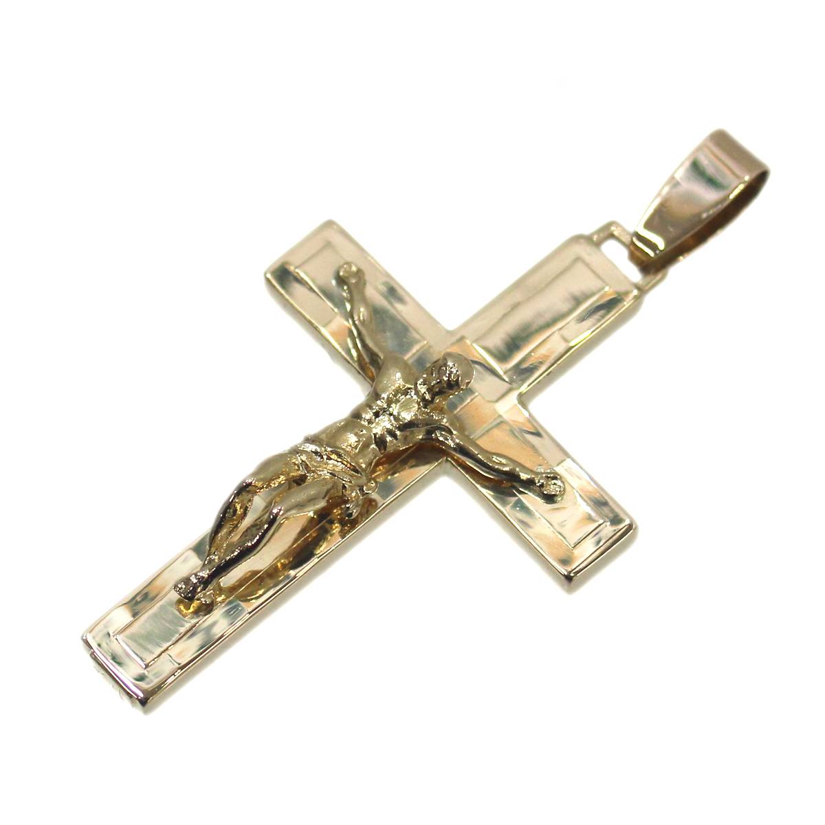 【中古】 UNOAERRE/ ウノアエレ ゴールド クロス 十字架 ペンダントトップ K18 750 13.4g KA ABランク