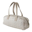 【中古】【訳あり】 CHANEL/シャネル ミニボストンバッグ ニュートラベル ベージュ 7031024 ナイロン NO Cランク(4)