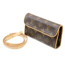 【中古】 LOUIS VUITTON / ルイヴィトン ポシェットフロランティーヌ/ベルト モノグラム ブラウン M51855 FL0071・FL1001 NO Bランク